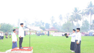 Wakil Wali Kota Payakumbuh Membuka Apel Akbar Peringatan Hari Santri 2026
